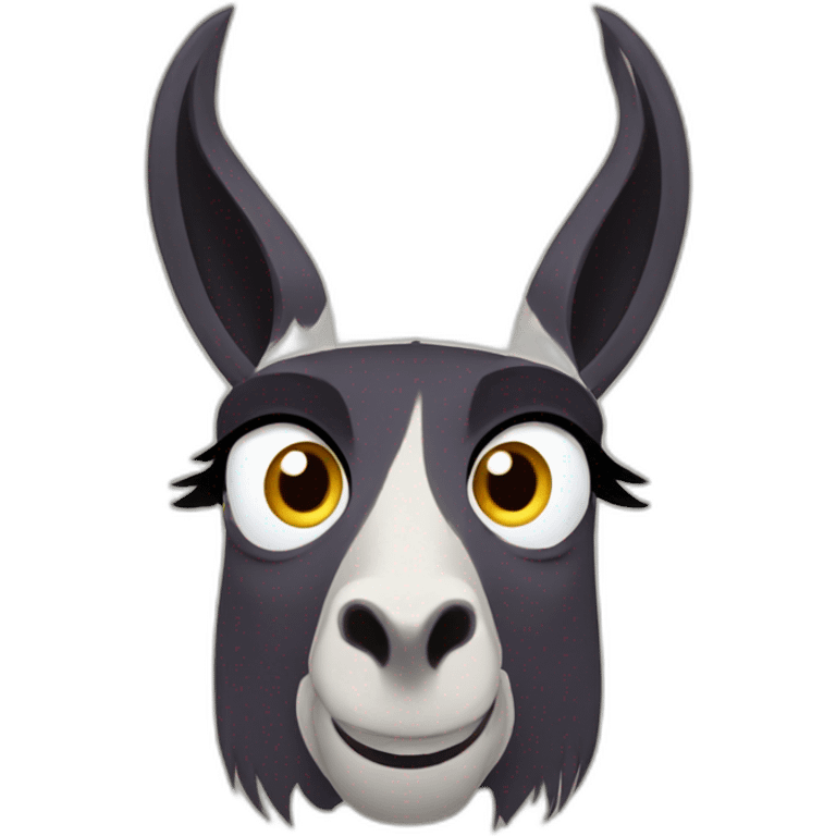 emperors new groove llama face emoji