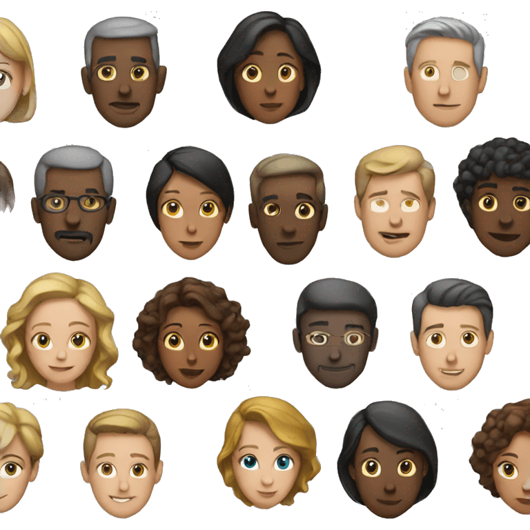 Man and women emoji