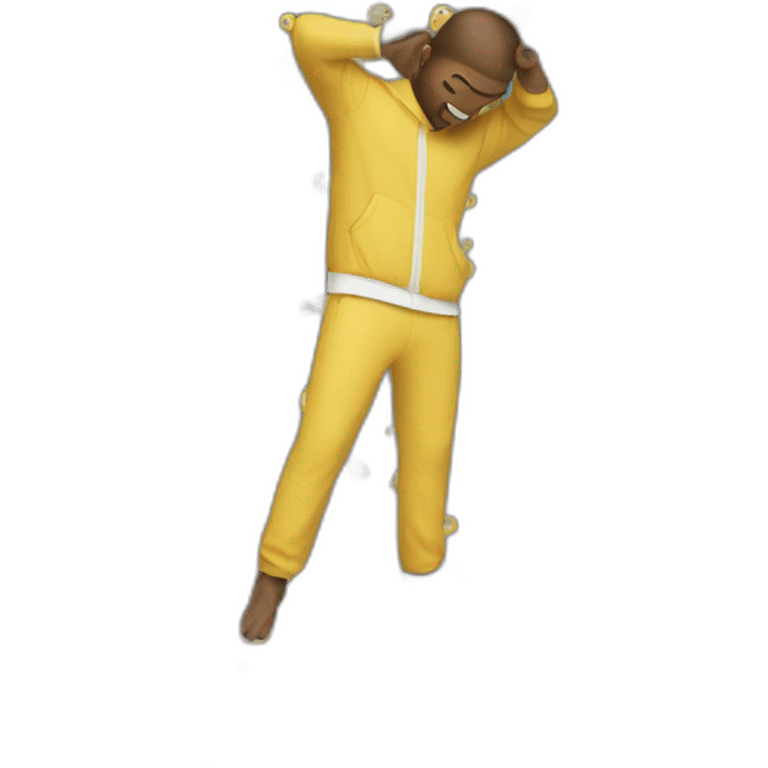 person who dab emoji