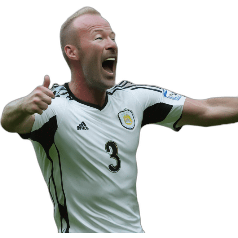 alan shearer celebration emoji