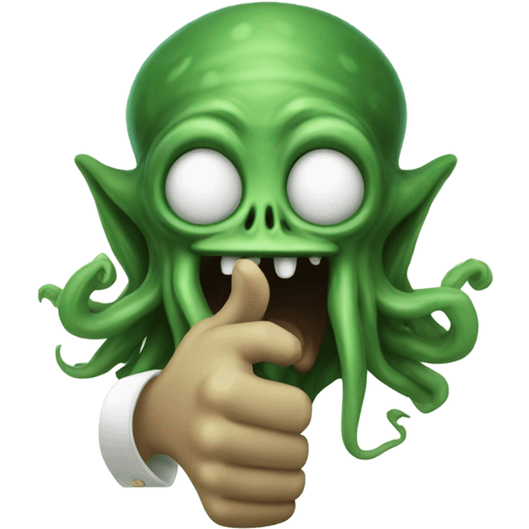 Cthulhu thumbs up emoji