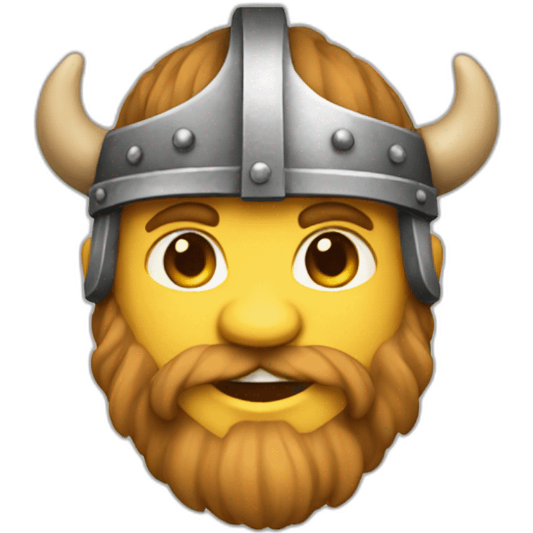 viking souriant emoji