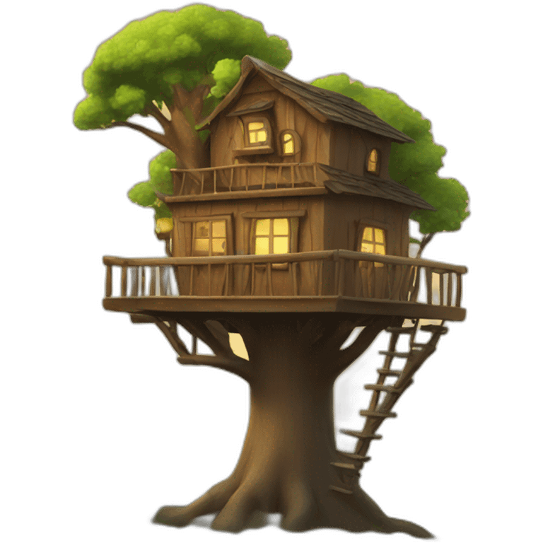 Treehouse emoji