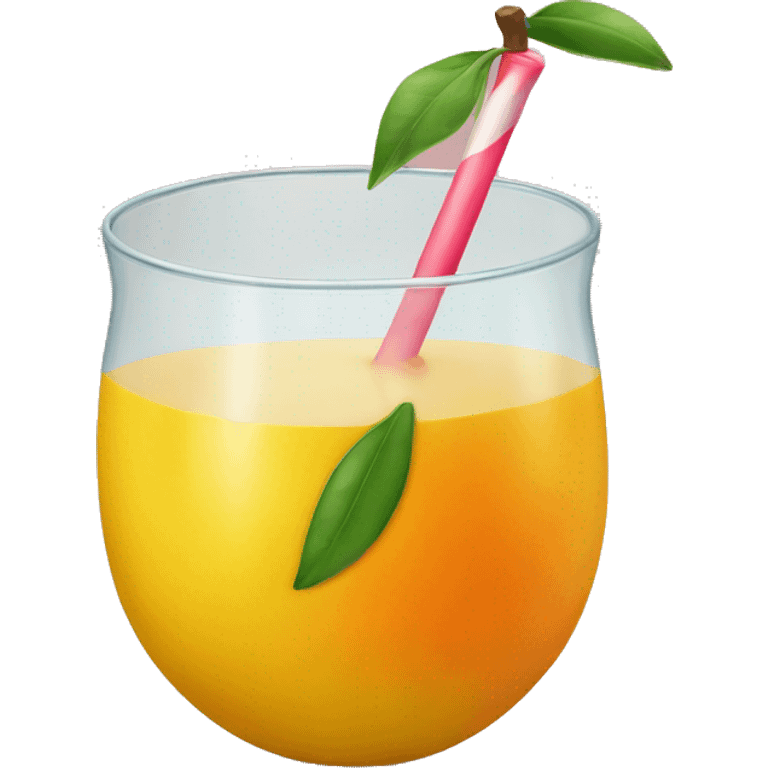 Mango drink  emoji