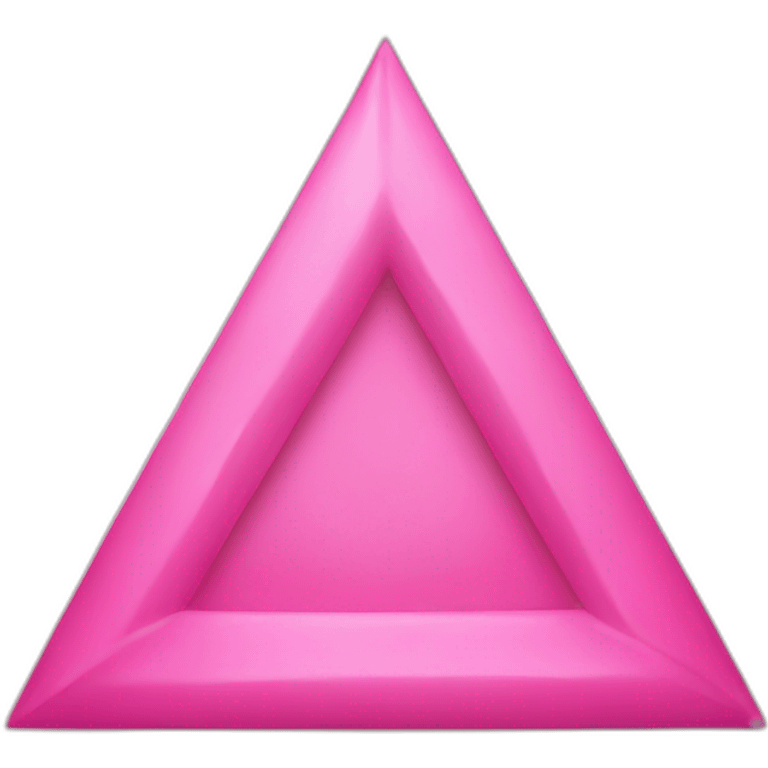 pink triangle emoji