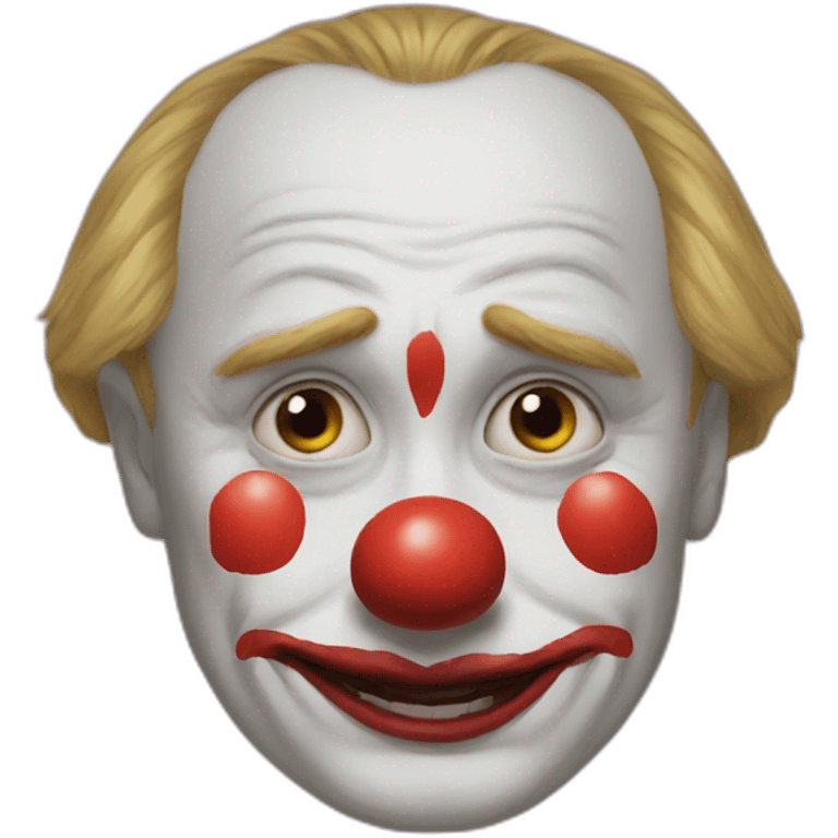 Putin as a clown emoji