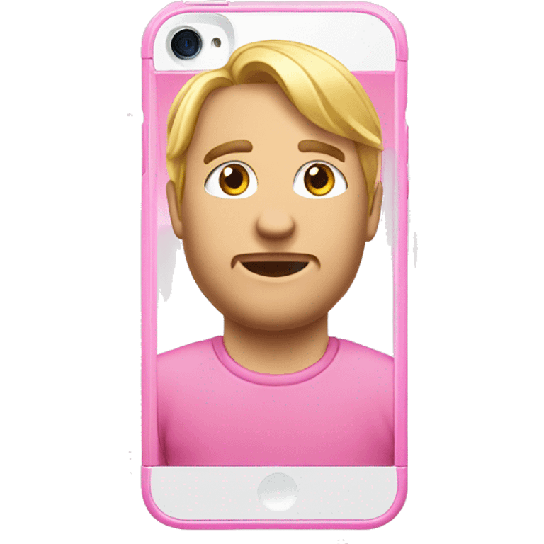 iPhone 15 pink emoji