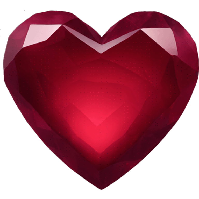 garnet heart emoji