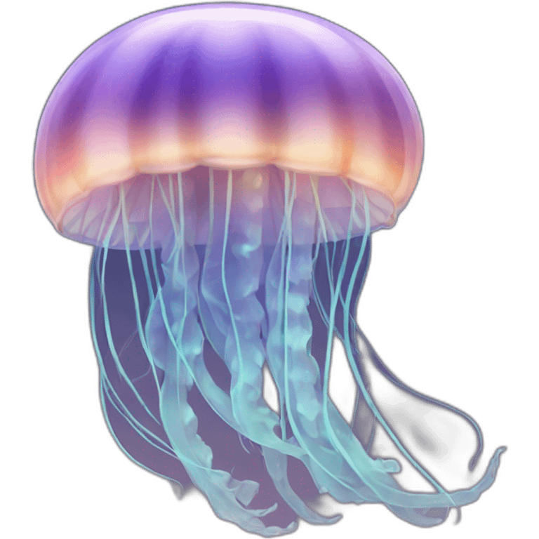 Moonlight jellyfish  emoji