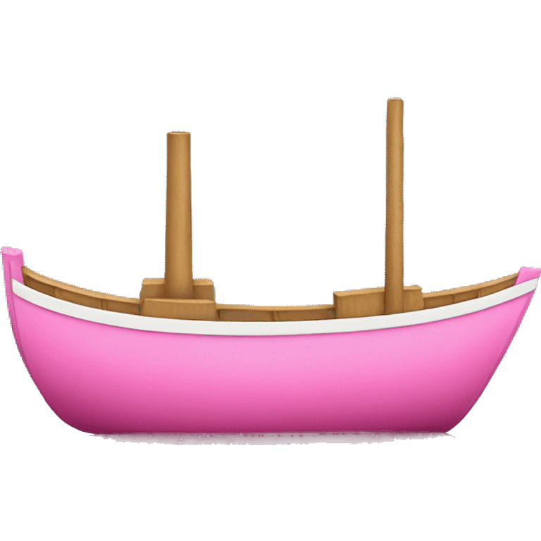 pink boat emoji