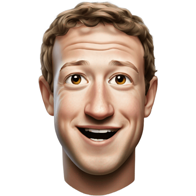 Mark zuckerberg winking emoji