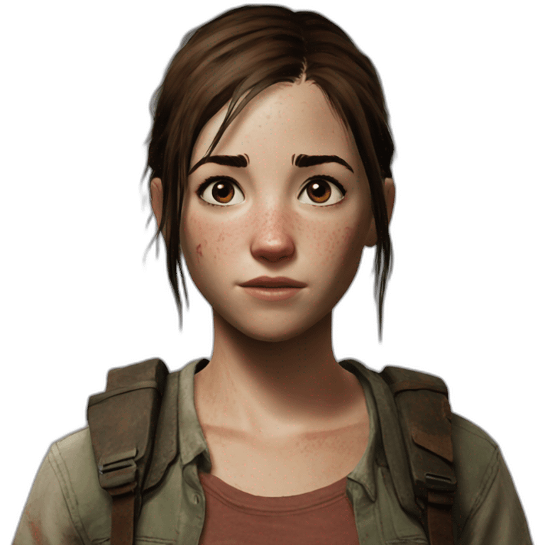 Ellie the last of us emoji