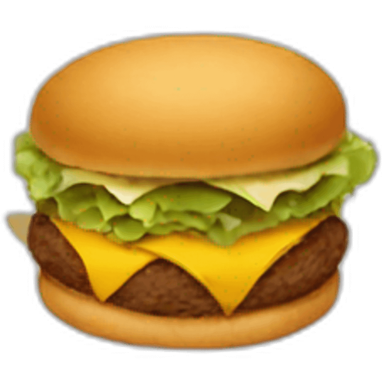 Fast food catalogue emoji