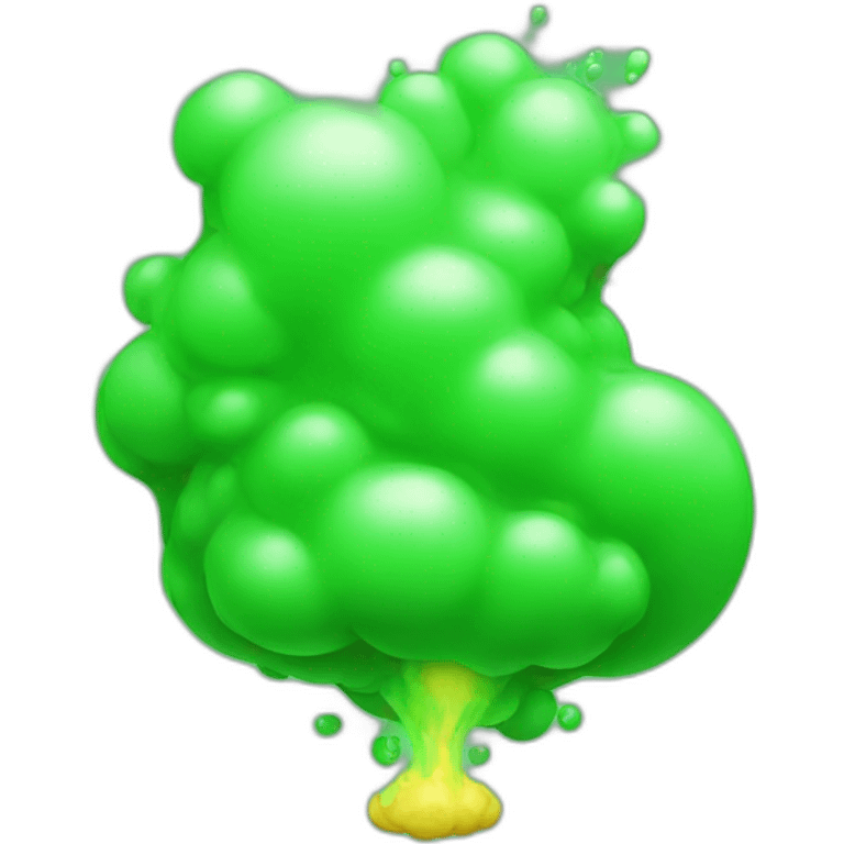 fart gas green emoji