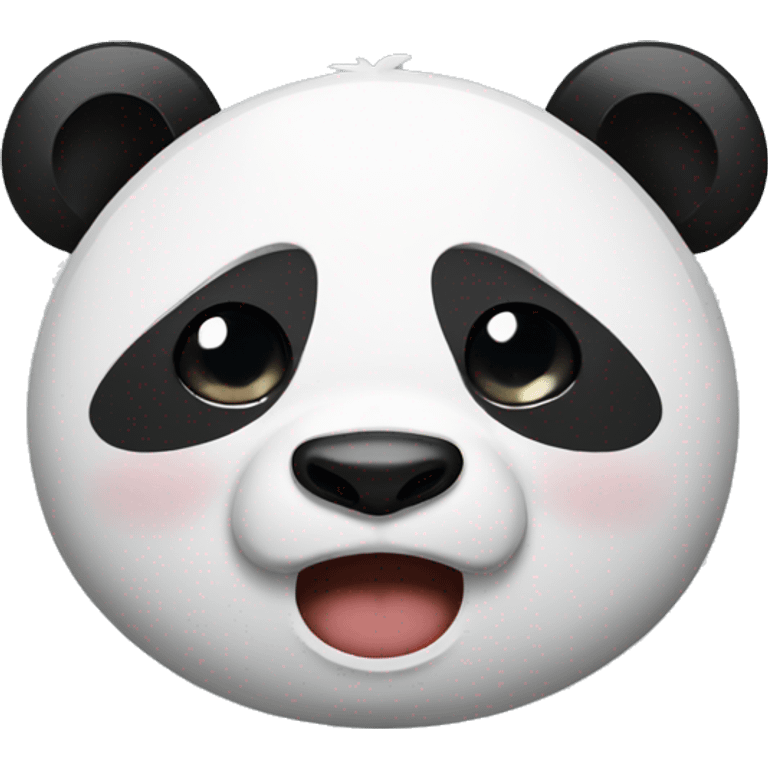 Panda crying emoji