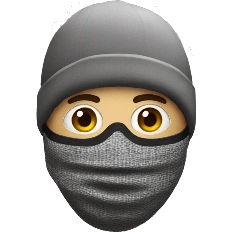 Ski mask emoji