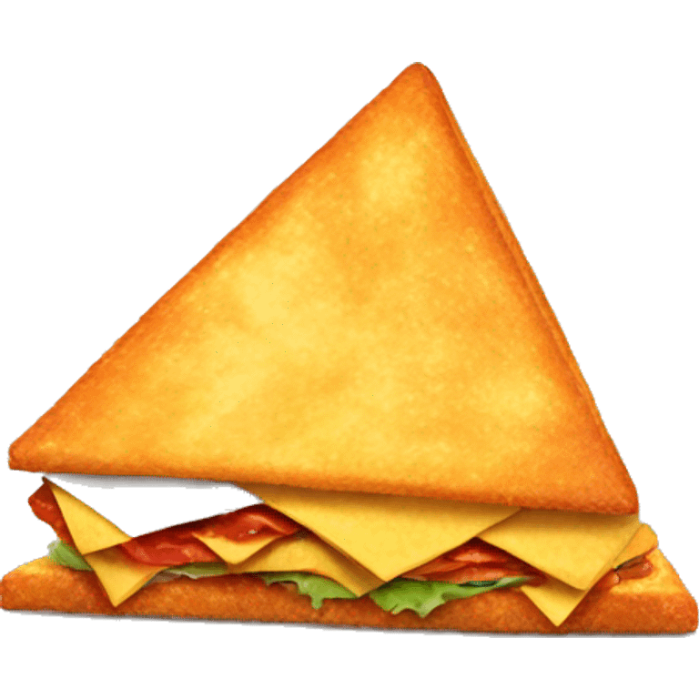 Dorito wasting a sandwich  emoji