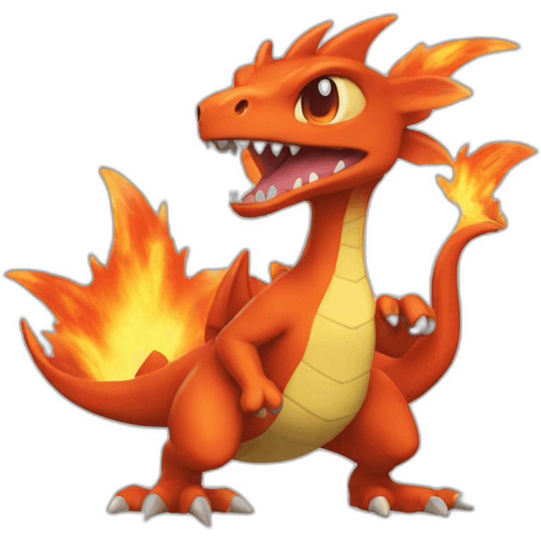 Dracaufeu Pokémon emoji