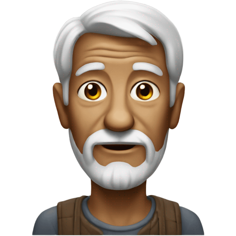 Old man realistic  emoji