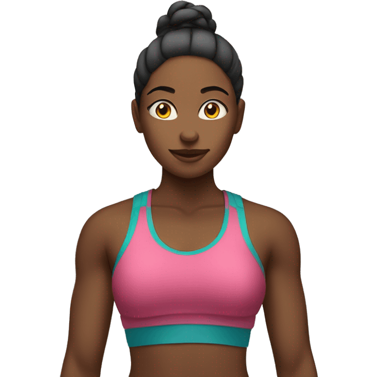 women in gym emoji