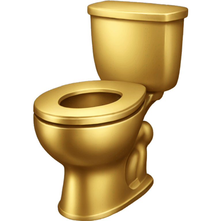 golden toilet emoji