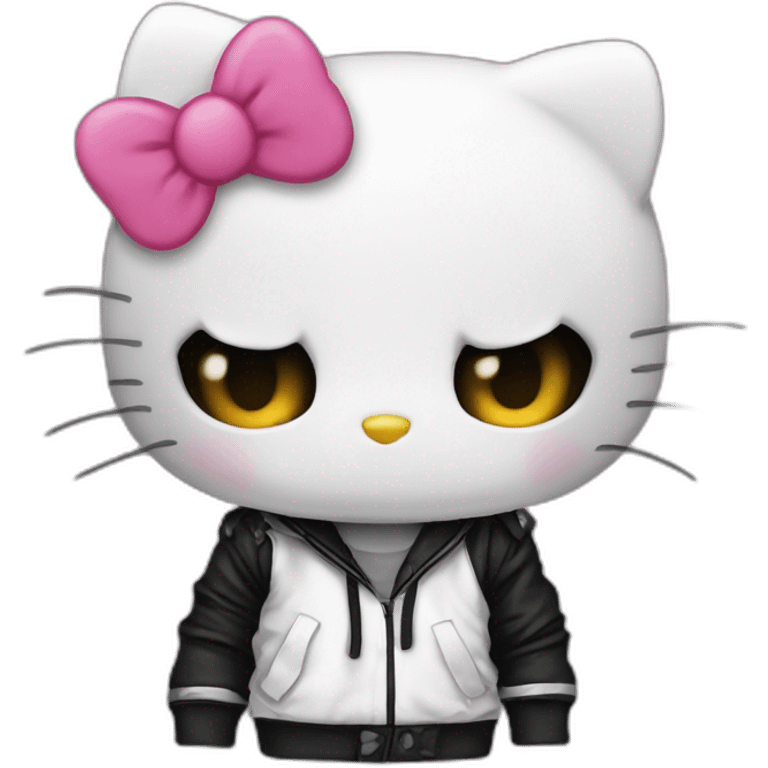 hello kitty emo emoji