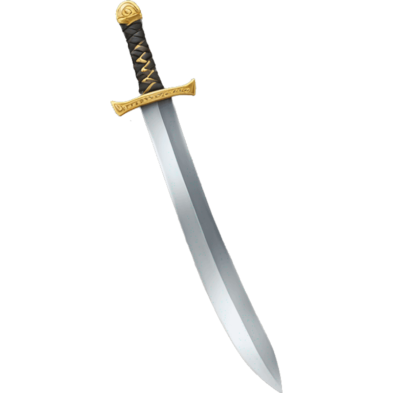  sword with fi emoji