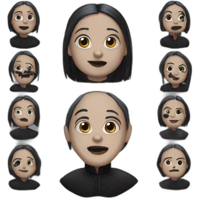 Cosa Addams emoji