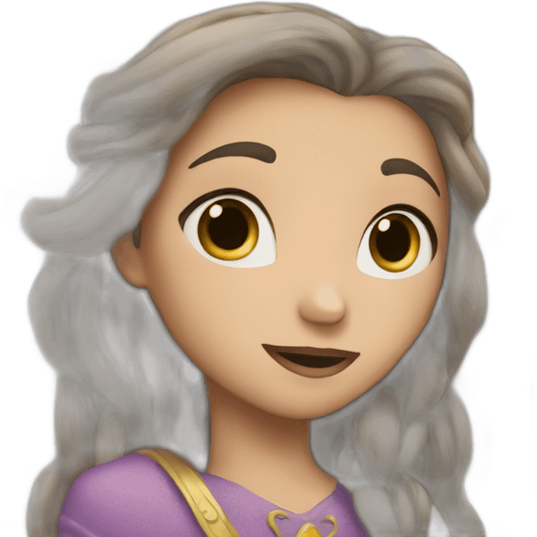 the princess and the forg emoji