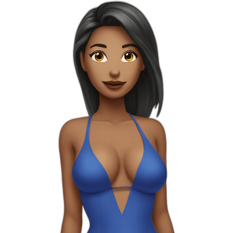 sexy chic in swimsuit emoji