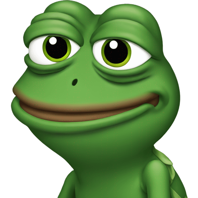 Pepe the frog emoji