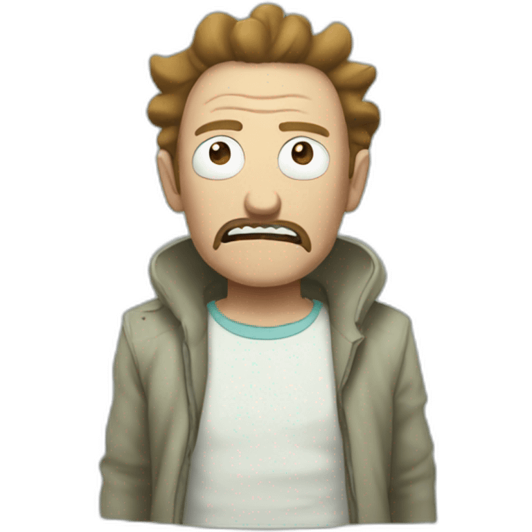 rick dans rick et mortys emoji