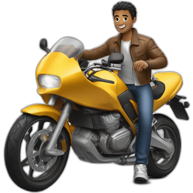 young-man,on-a-motocycle,nike-wear emoji