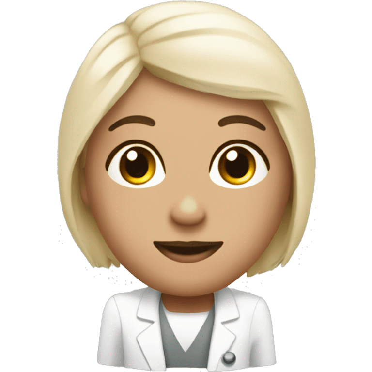 The patient is in a cosmetologist's chair emoji