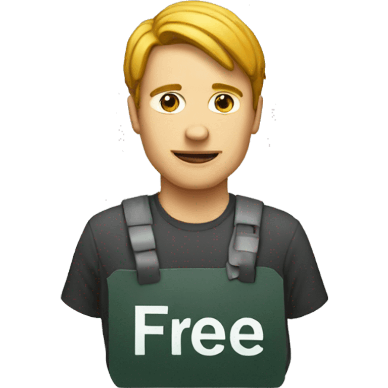 "free todd" sign emoji