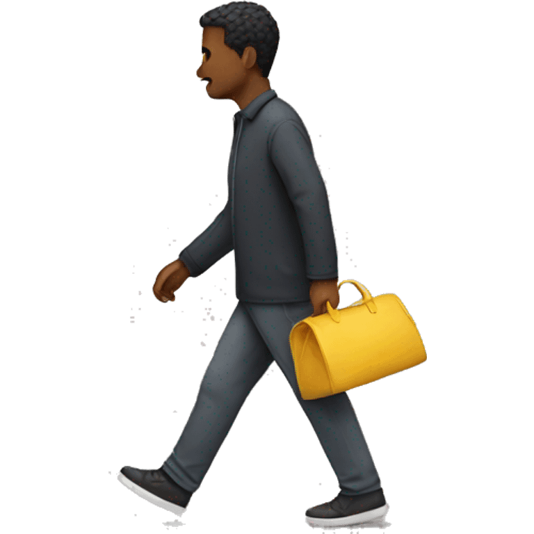 Person walking emoji