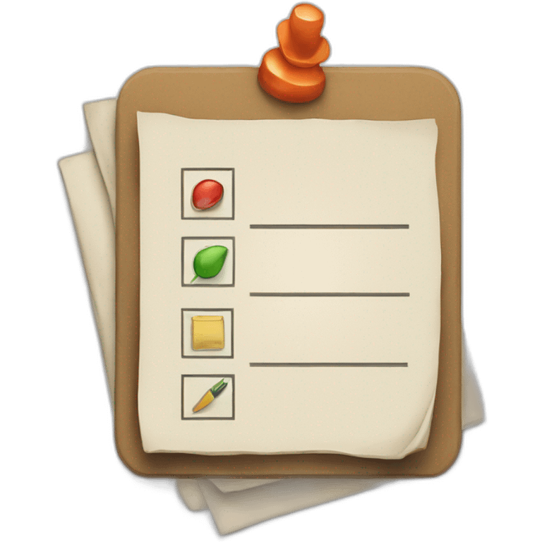 CHECKLIST emoji