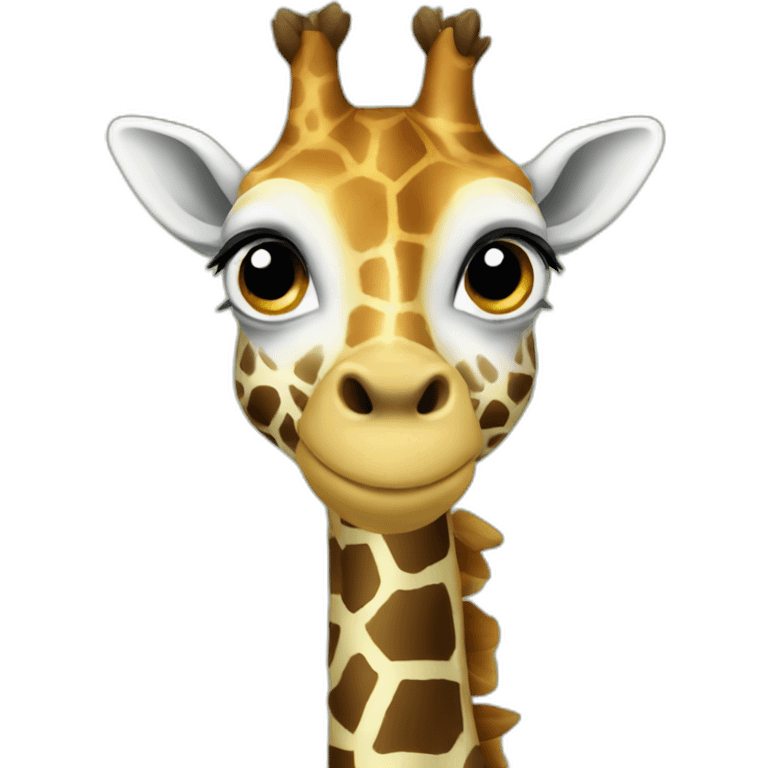 Tree giraffe emoji