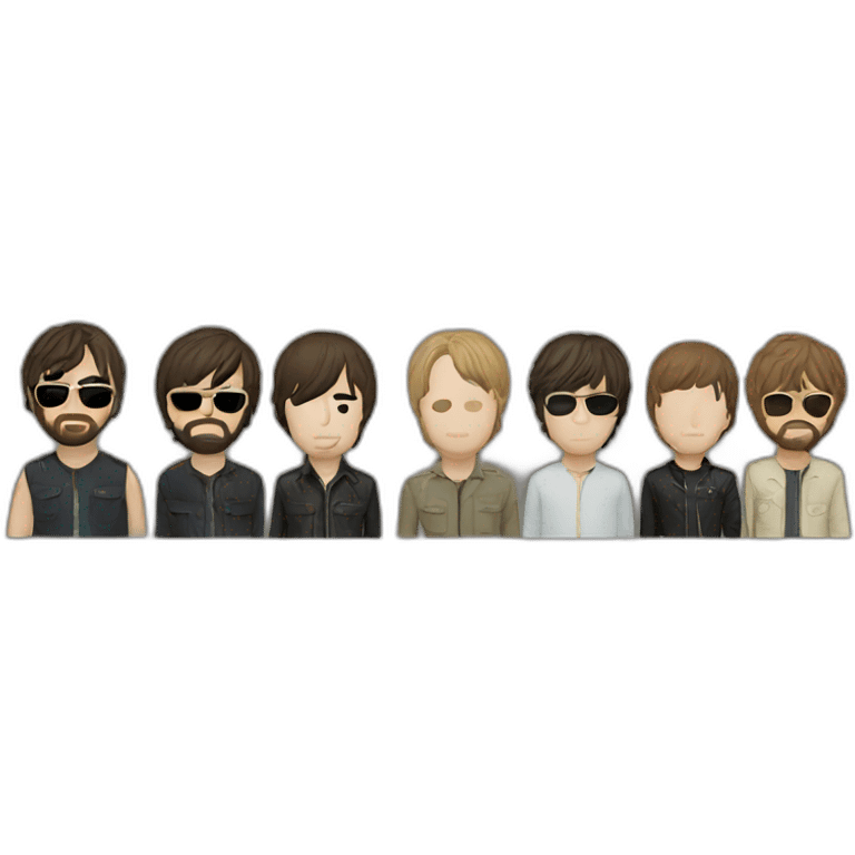 Oasis band emoji