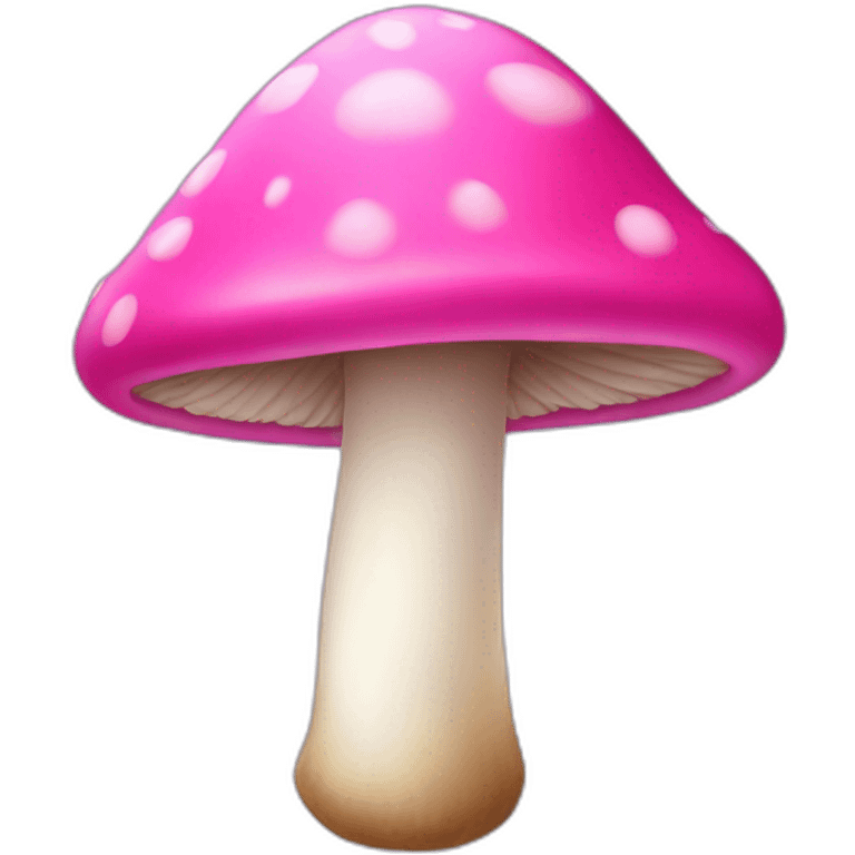 Pink mushrooms emoji