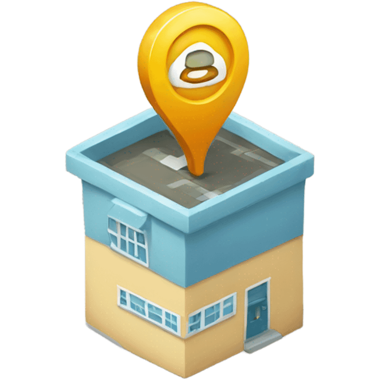 Location pin emoji