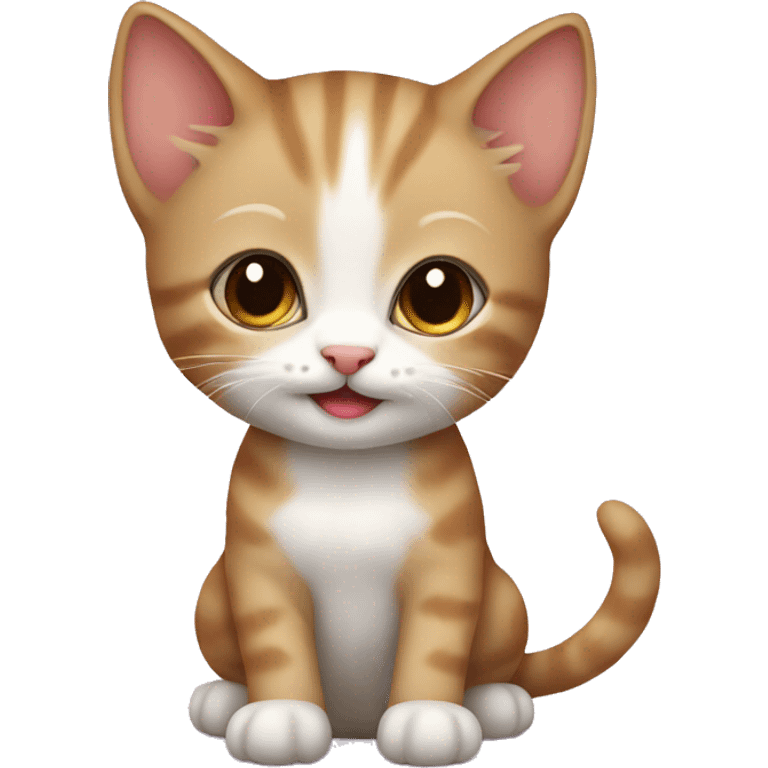 cute kitten emoji