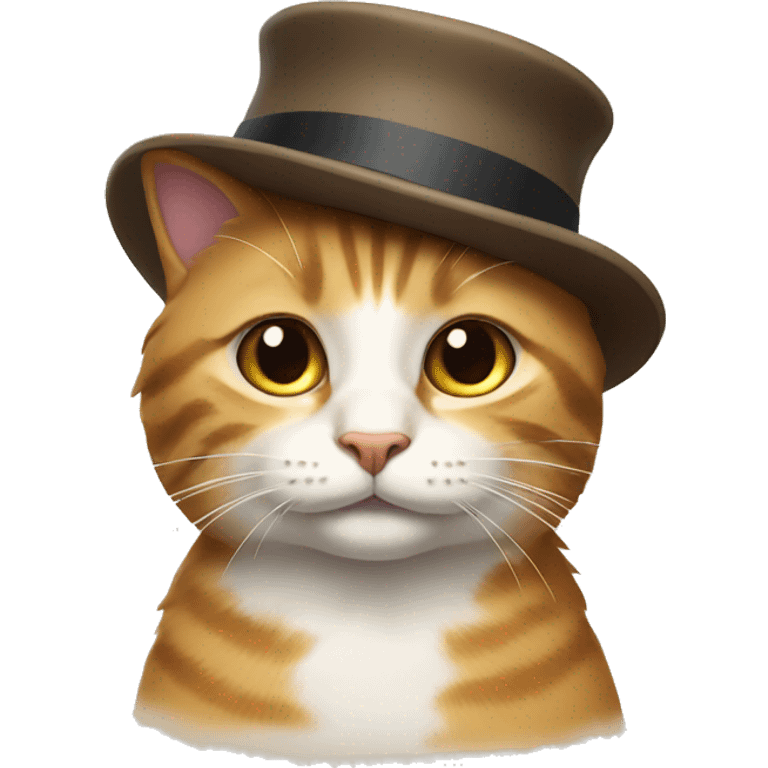 cat with hat emoji