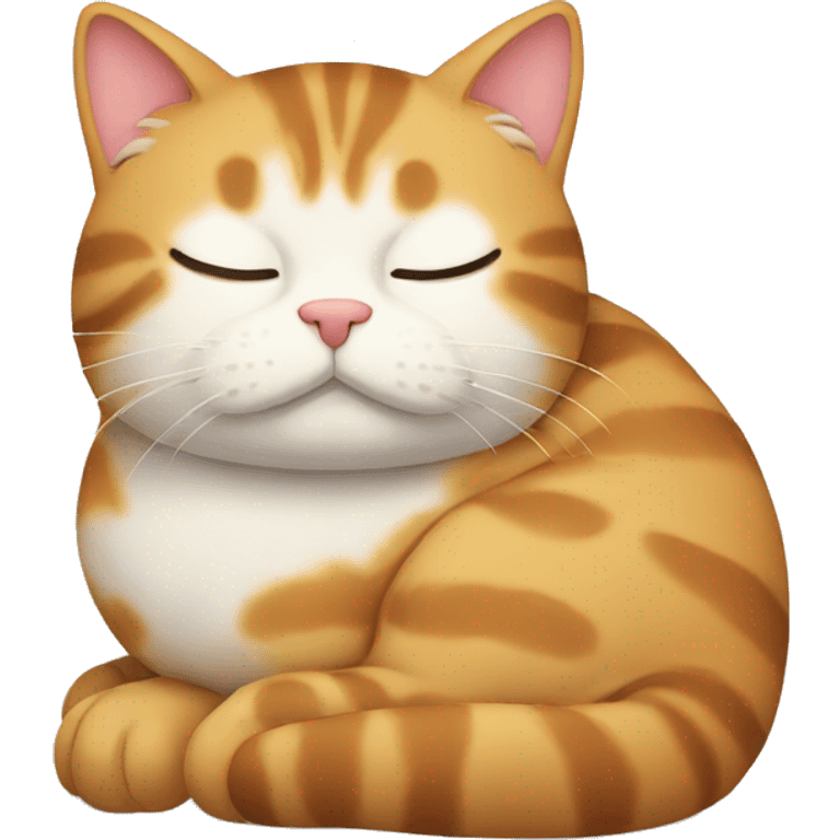 Sleepy cat emoji