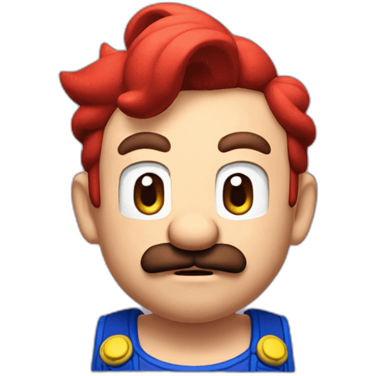 mario saying oh no emoji