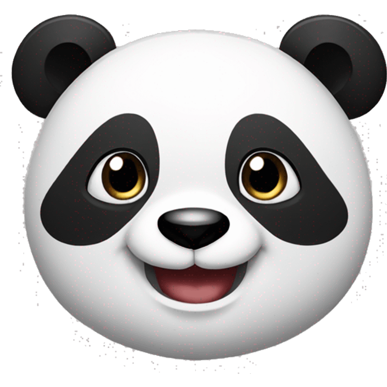 Panda smiling emoji