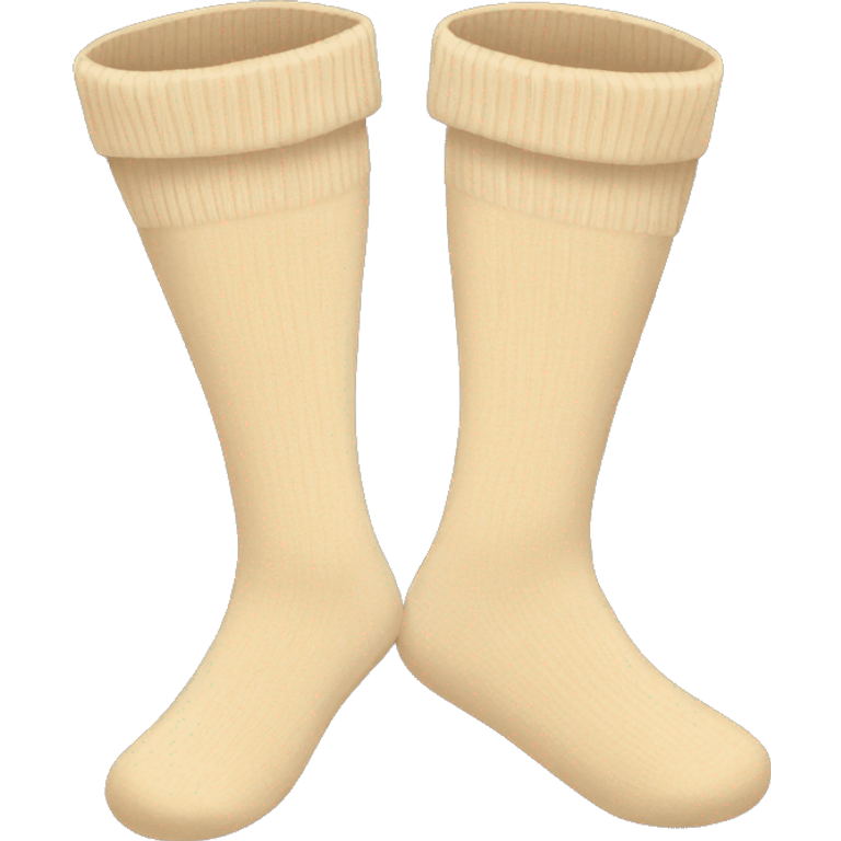 Beige socks emoji