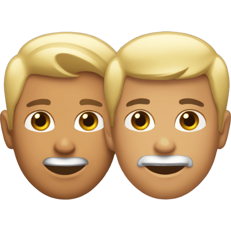 Two gays  emoji