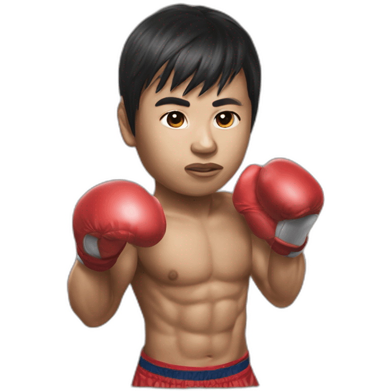 rodtang Muay thai hyper realistic emoji