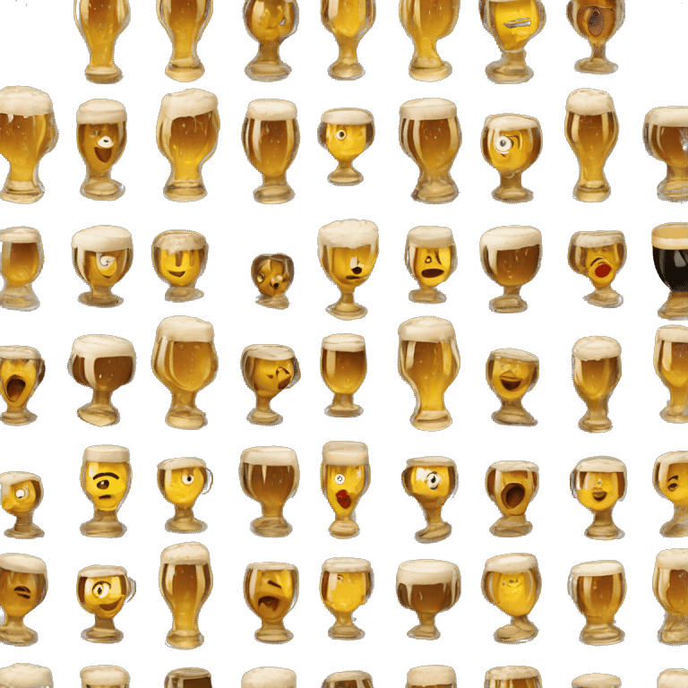 Tomando cerveza  emoji